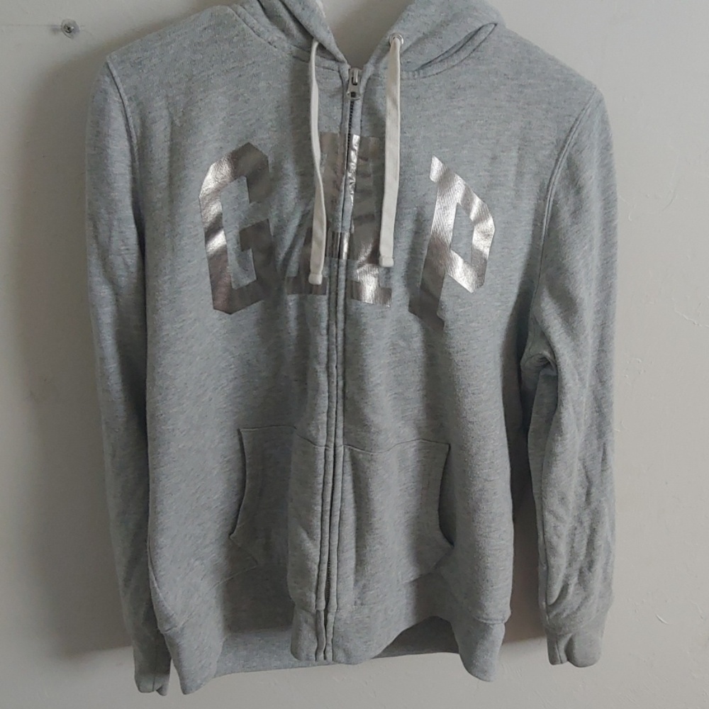 Light gray Gap throw on coat